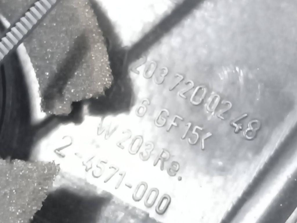 Mercedes-Benz C W203 2001 Front door right tweeter speaker A2037200248 