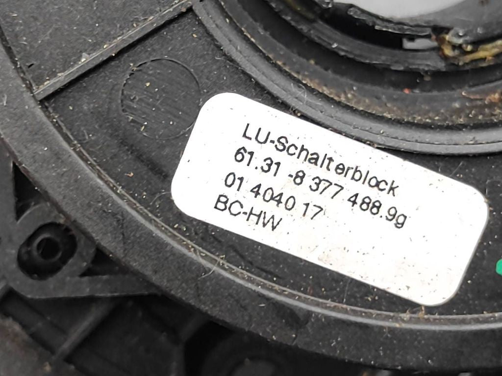 BMW 3 Series E46 2005 Wiper turn signal stalk switch 8377488 