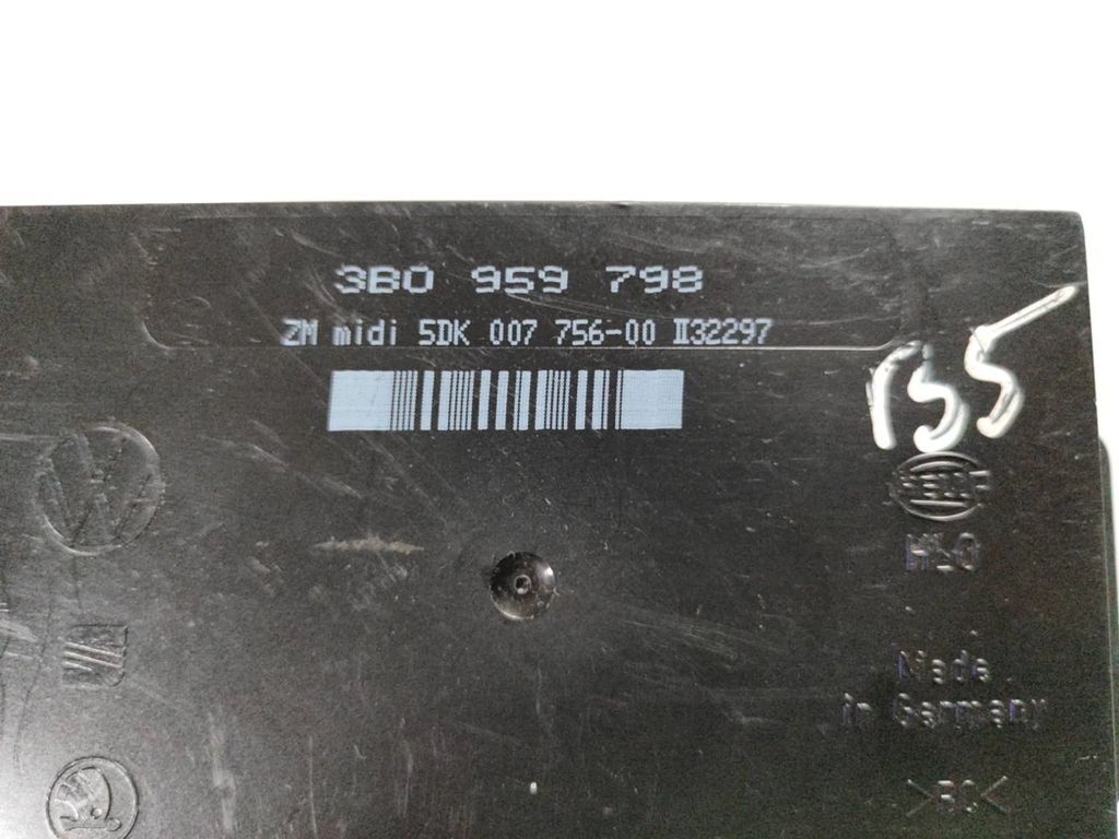 Volkswagen VW PASSAT B5.5 2005 Comfort convenience body module 3B0959798 