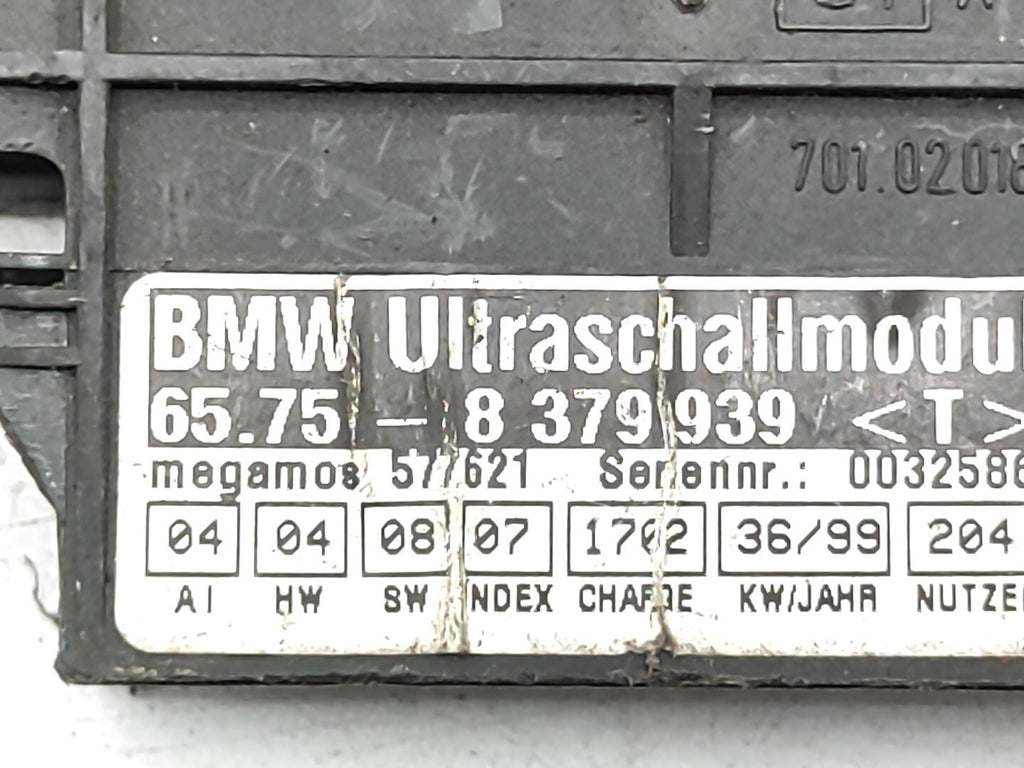 BMW 5 Series E39 2002 Alarm Control Unit Module 8379939 65758379939