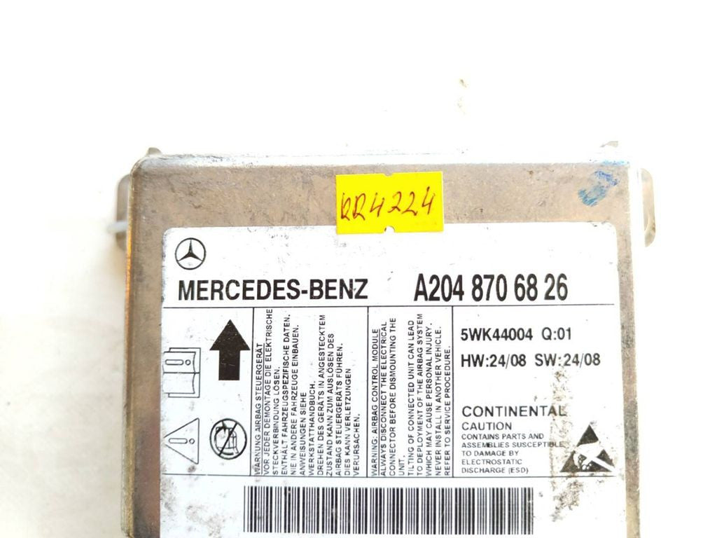 Mercedes-Benz C W204 2010 Control unit module A2048706826 