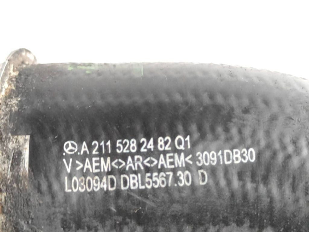 Mercedes-Benz E W211 2003 Diesel intercooler hose pipe A2115282482 