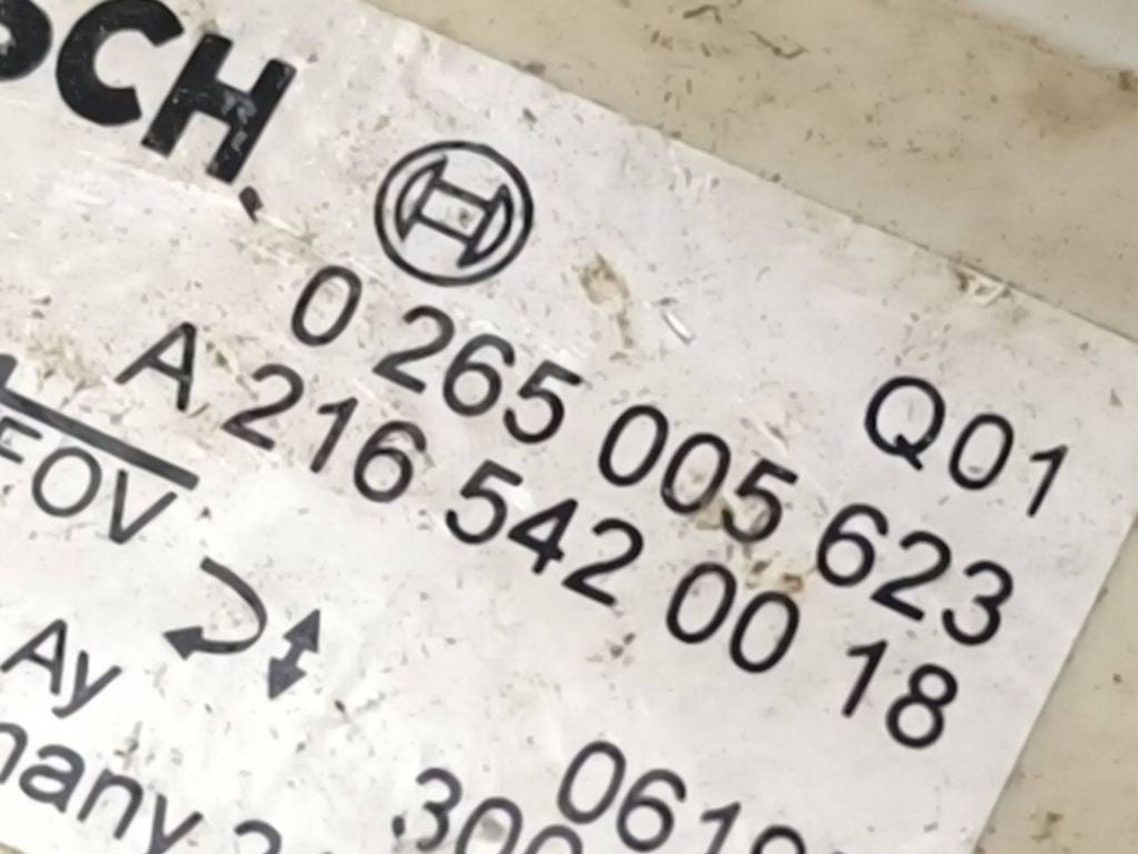 Mercedes-Benz B W245 2007 ESP acceleration yaw rate sensor A2165420018 