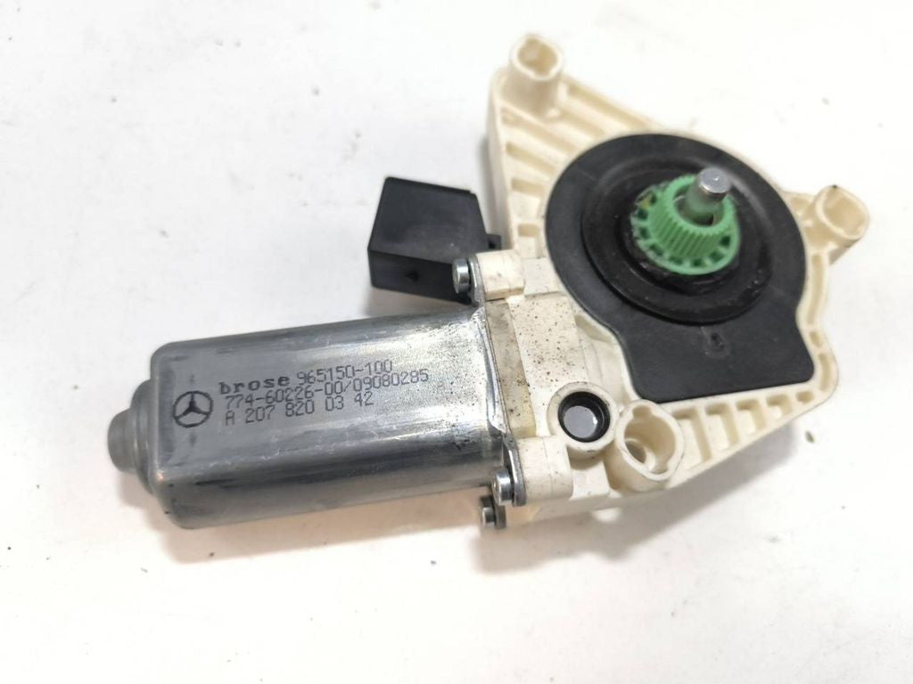 Mercedes-Benz E C207 W207 2010 front left window regulator motor A2078200342 