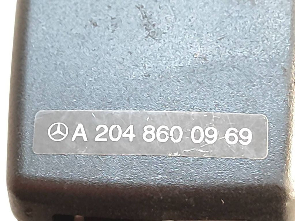 Mercedes-Benz E C207 W207 2012 Rear seat belt buckle A2048600969 