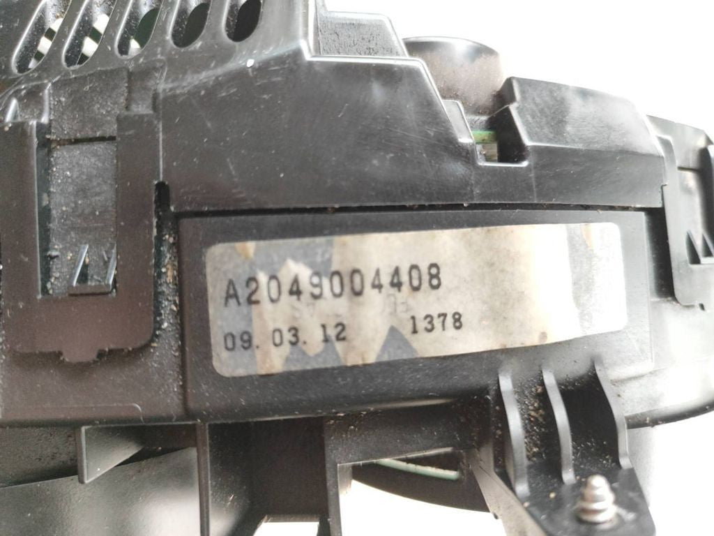 Mercedes-Benz C W204 2011 speedometer instrument cluster A2049004408 