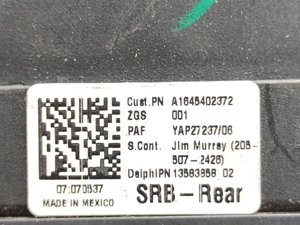 Mercedes-Benz ML W164 2005 Fuse module A1645402372 