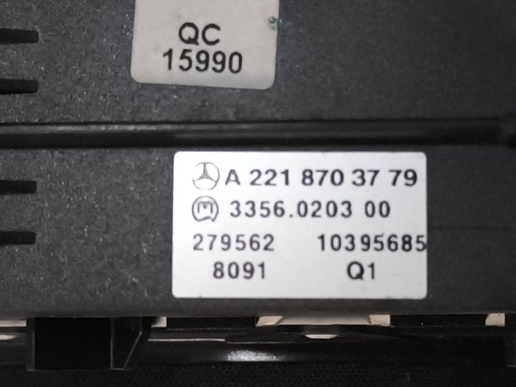 Mercedes-Benz S W221 2007 Multifunctional control switch A2218703779