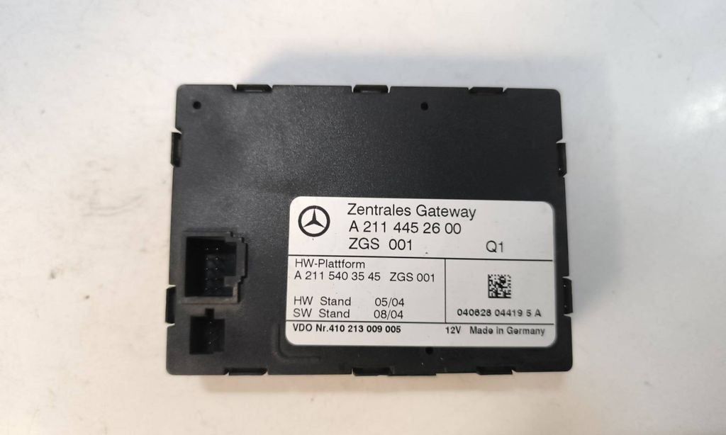 Mercedes-Benz E W211 2004 Petrol Gateway control module A2114452600 