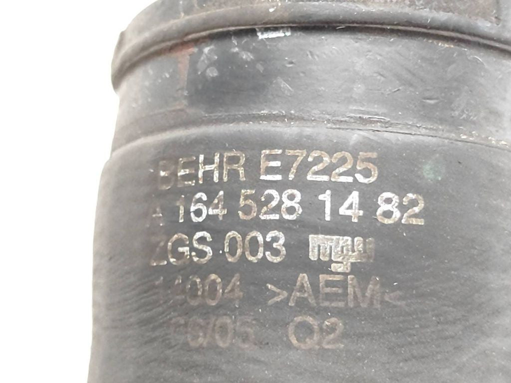 Mercedes-Benz ML W164 2008 Diesel intercooler hose pipe A1645281482 