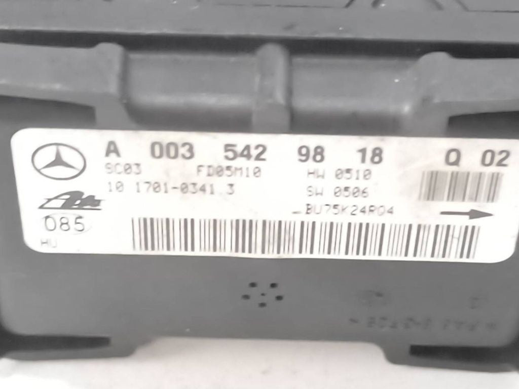 Mercedes-Benz C W203 2004 ESP acceleration yaw rate sensor A0035429818 